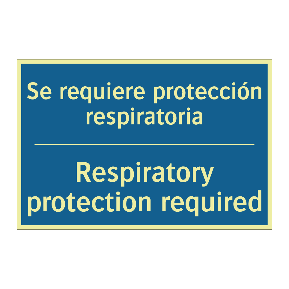 Se requiere protección respiratoria /.../ - Respiratory protection required /.../