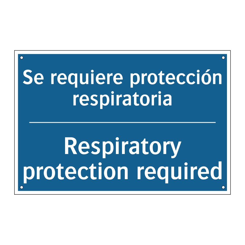 Se requiere protección respiratoria /.../ - Respiratory protection required /.../