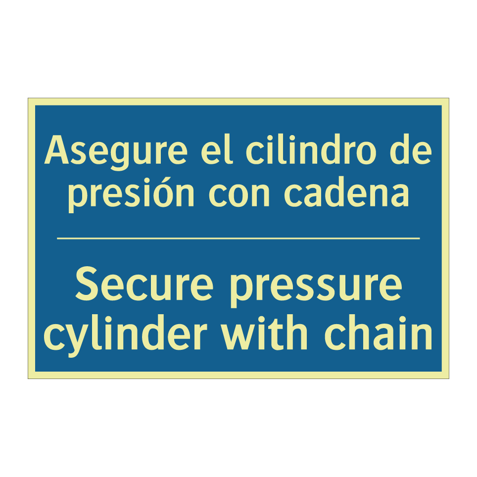 Asegure el cilindro de presión  /.../ - Secure pressure cylinder with  /.../