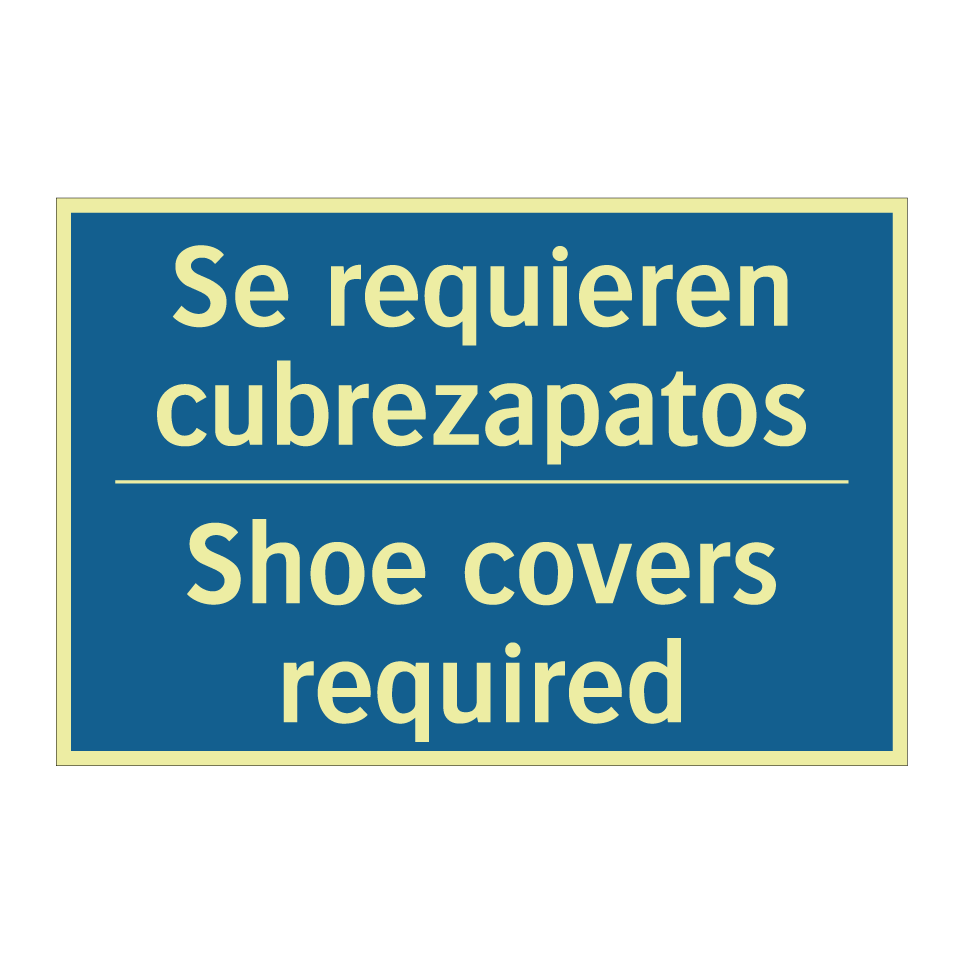 Se requieren cubrezapatos - Shoe covers required