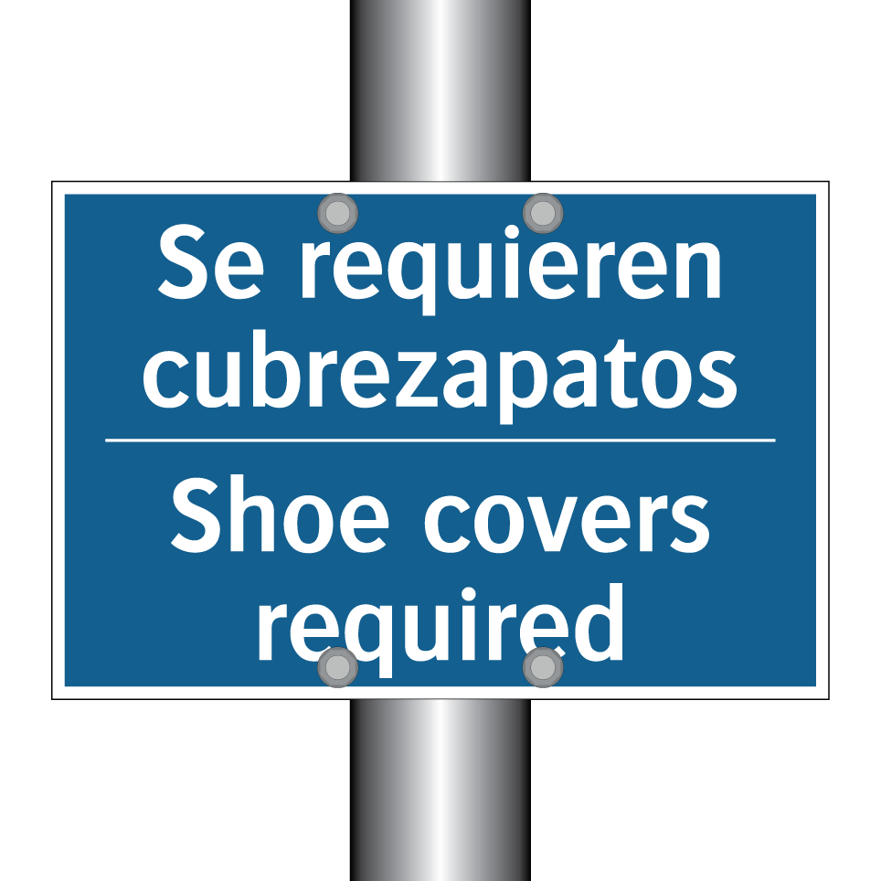 Se requieren cubrezapatos - Shoe covers required