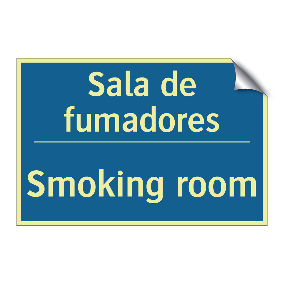 Sala de fumadores - Smoking room