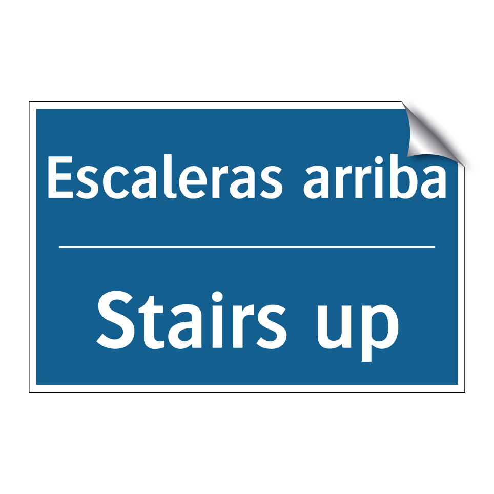 Escaleras arriba - Stairs up