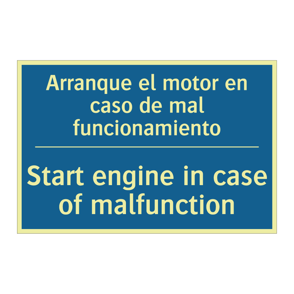Arranque el motor en caso de mal  /.../ - Start engine in case of malfunction /.../