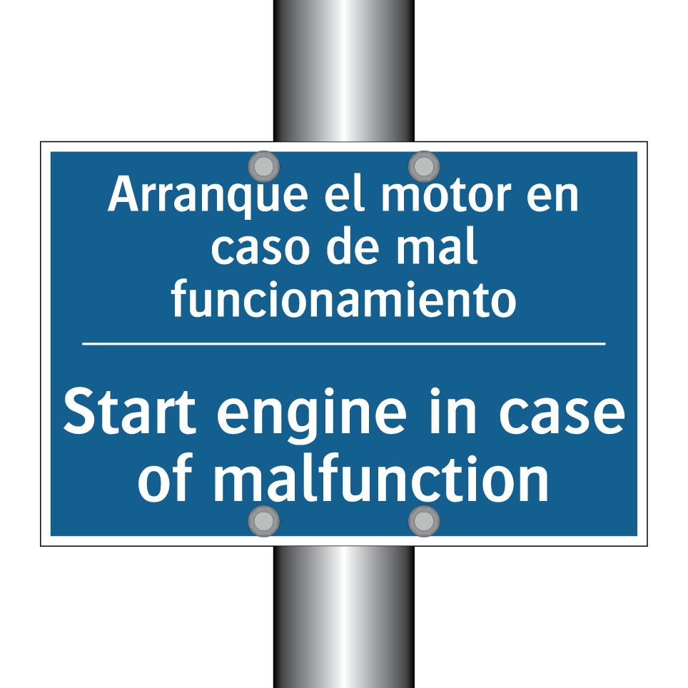 Arranque el motor en caso de mal  /.../ - Start engine in case of malfunction /.../