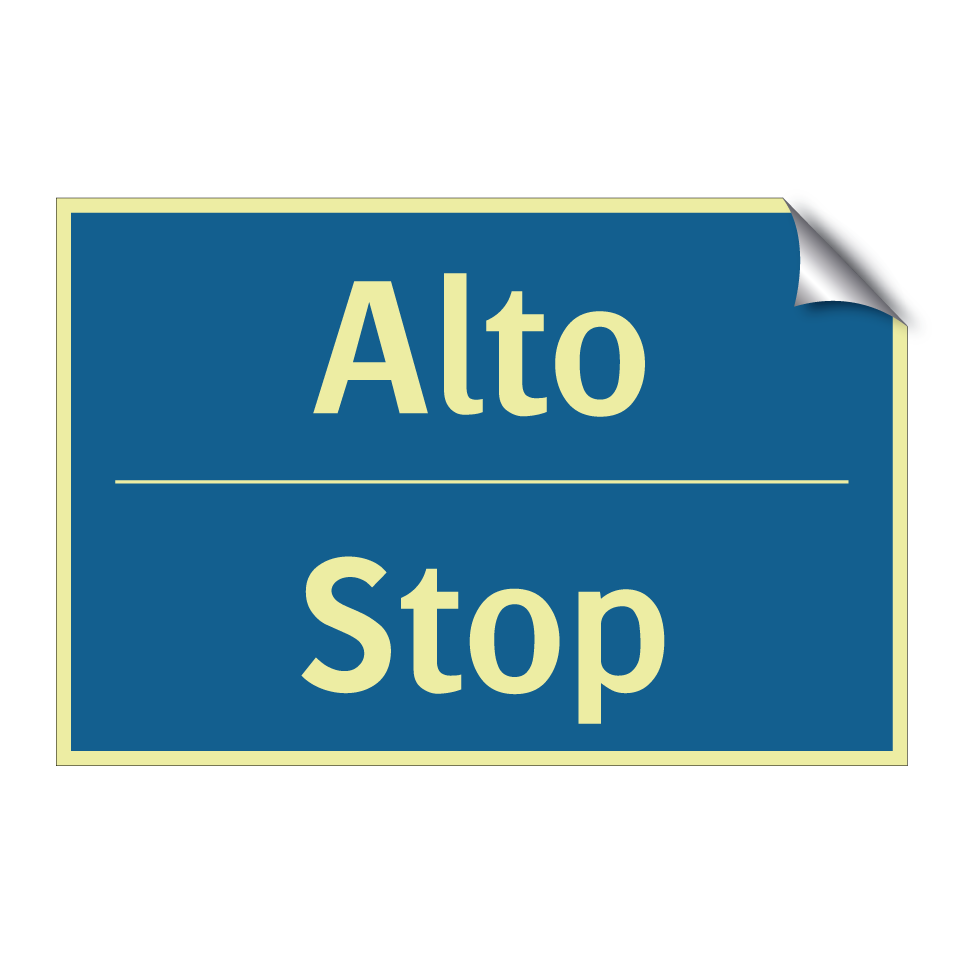 Alto - Stop