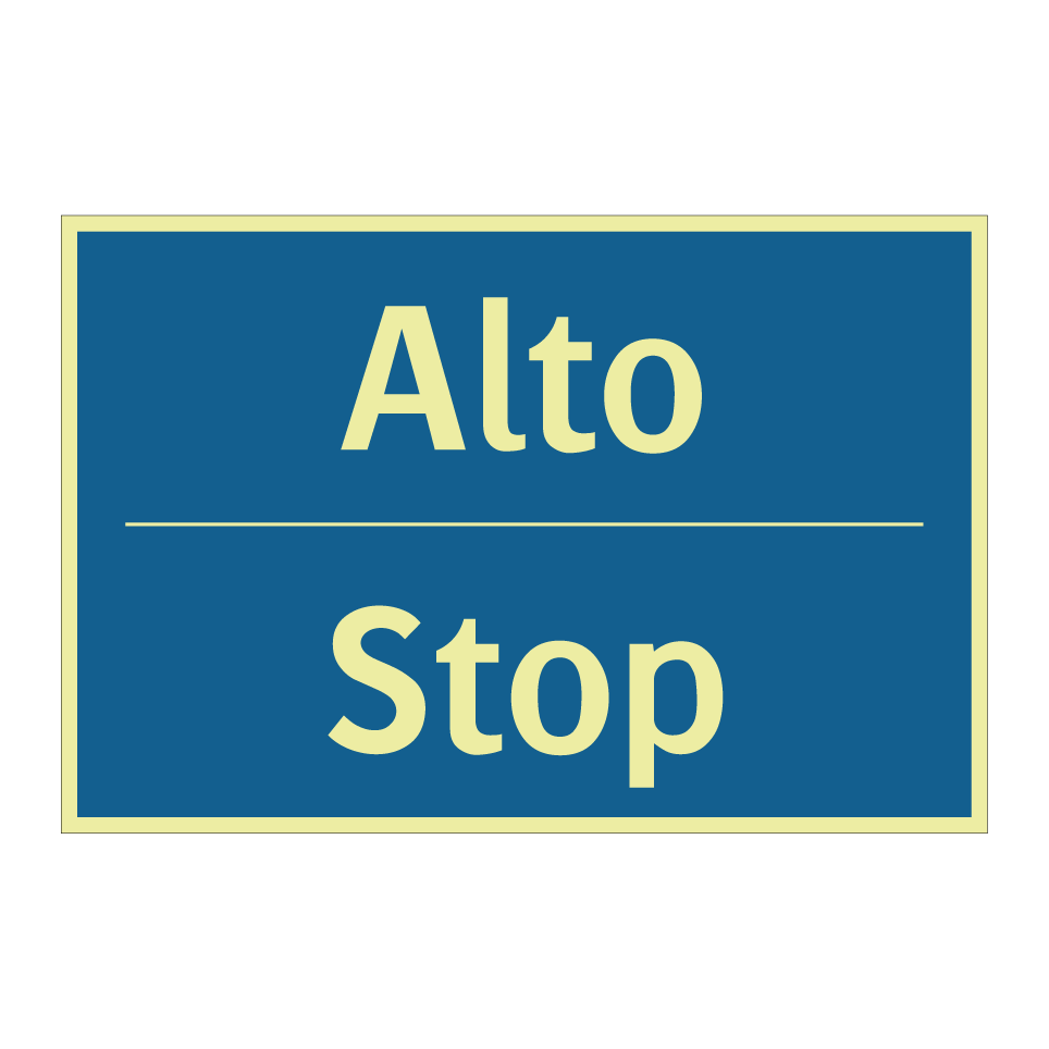 Alto - Stop
