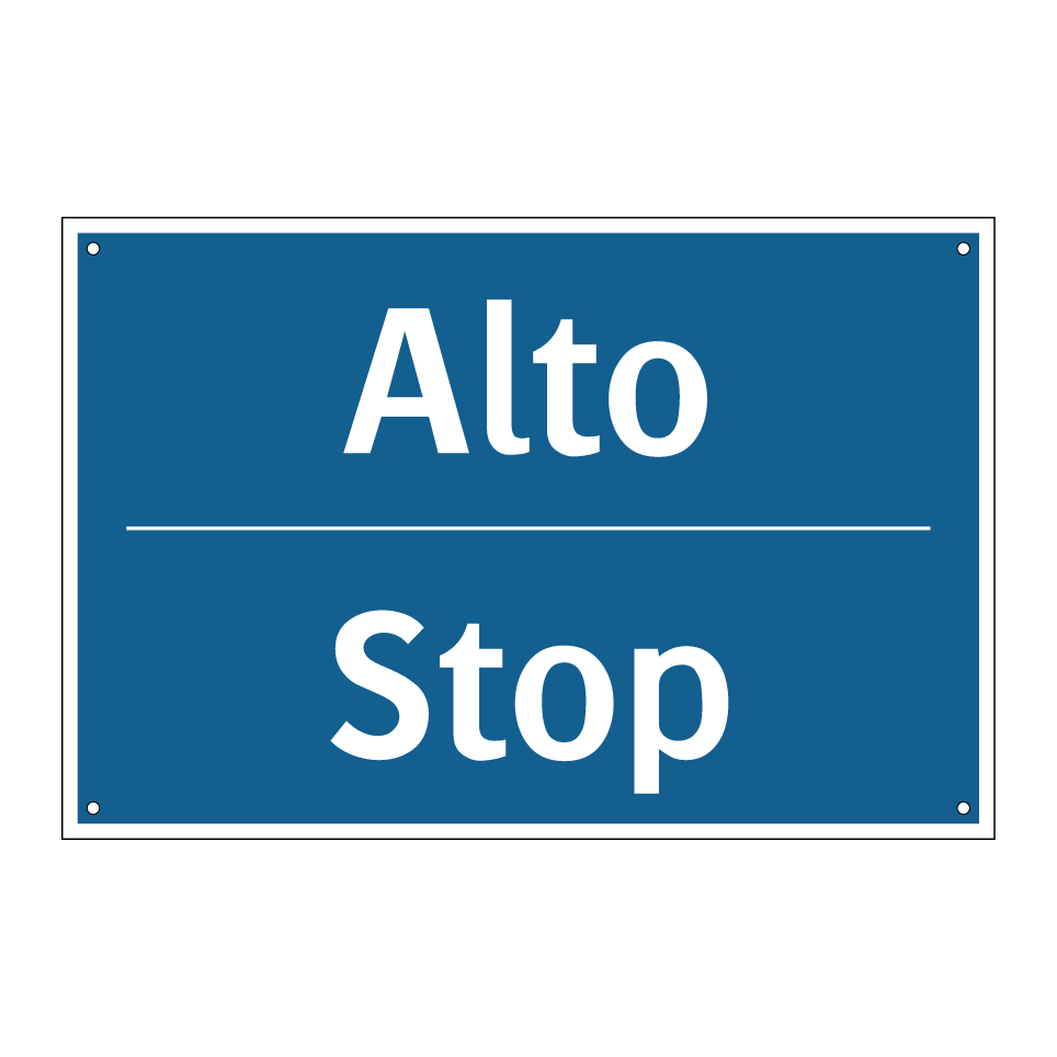 Alto - Stop