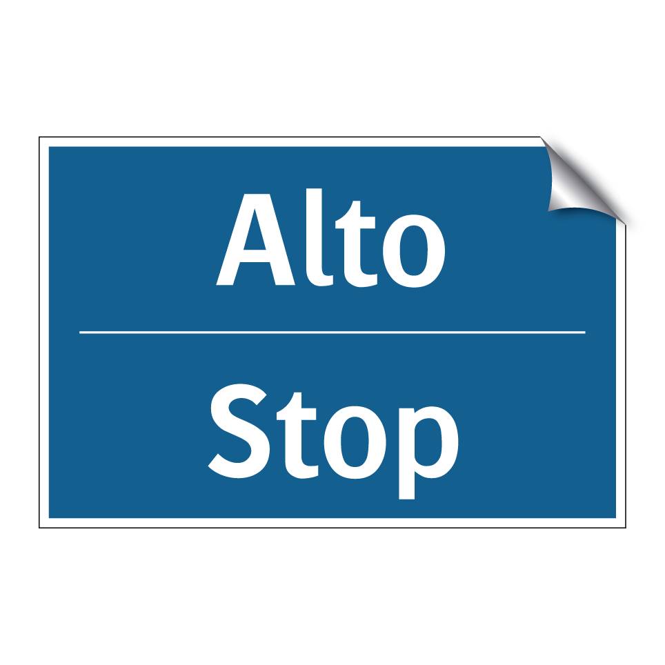 Alto - Stop