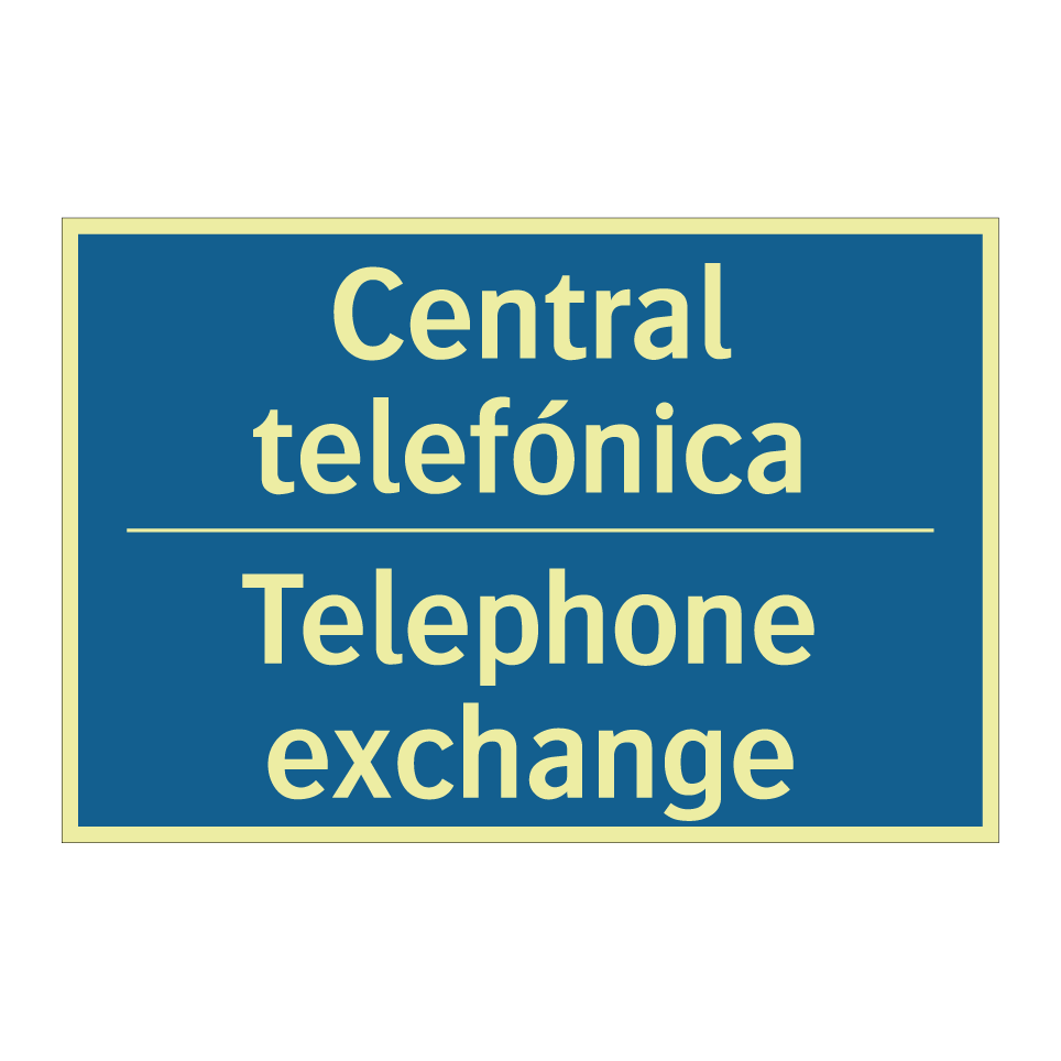 Central telefónica - Telephone exchange
