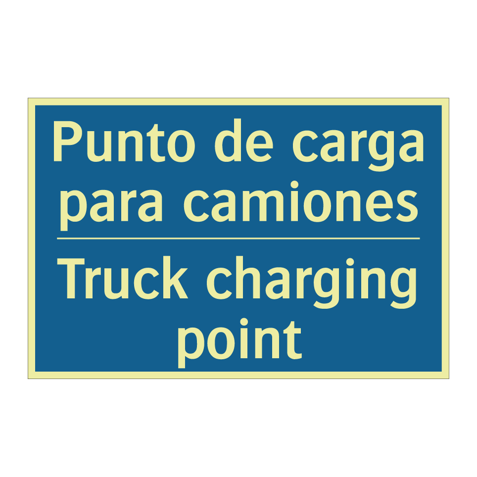 Punto de carga para camiones - Truck charging point