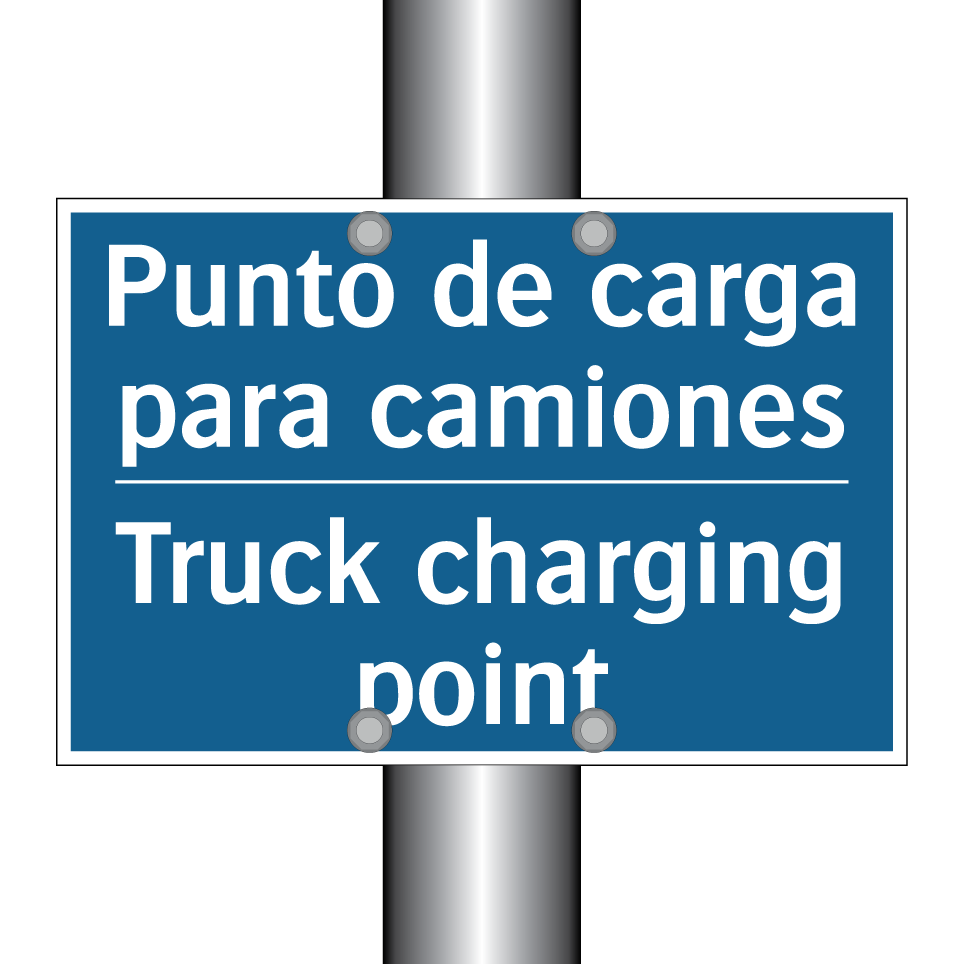 Punto de carga para camiones - Truck charging point