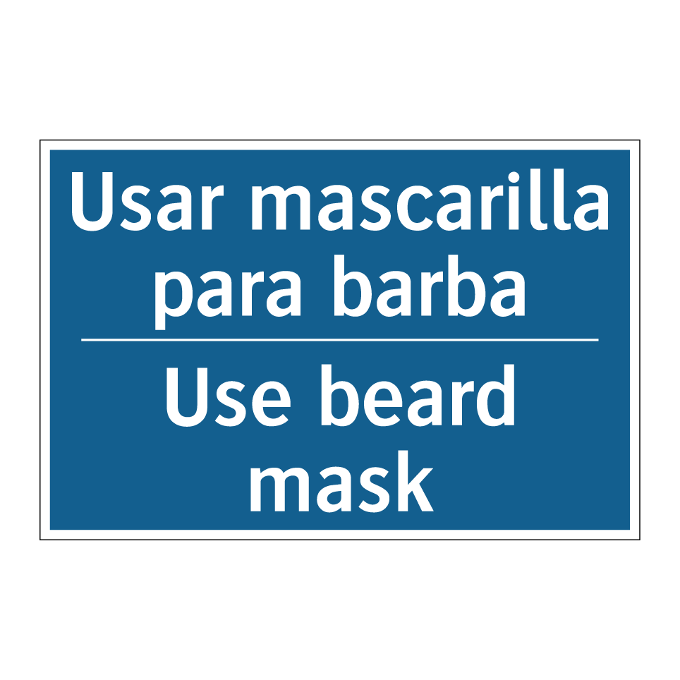 Usar mascarilla para barba - Use beard mask