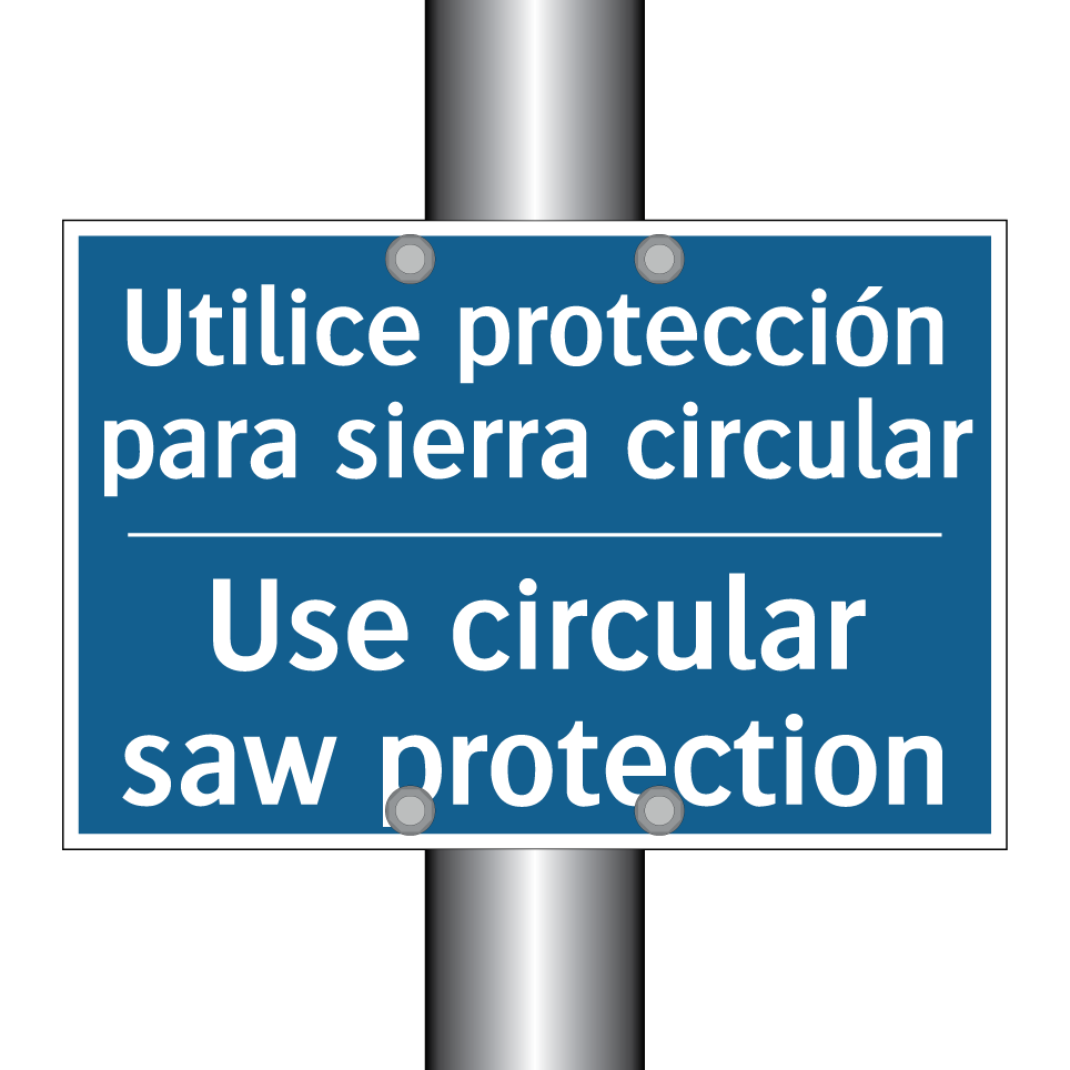 Utilice protección para sierra  /.../ - Use circular saw protection