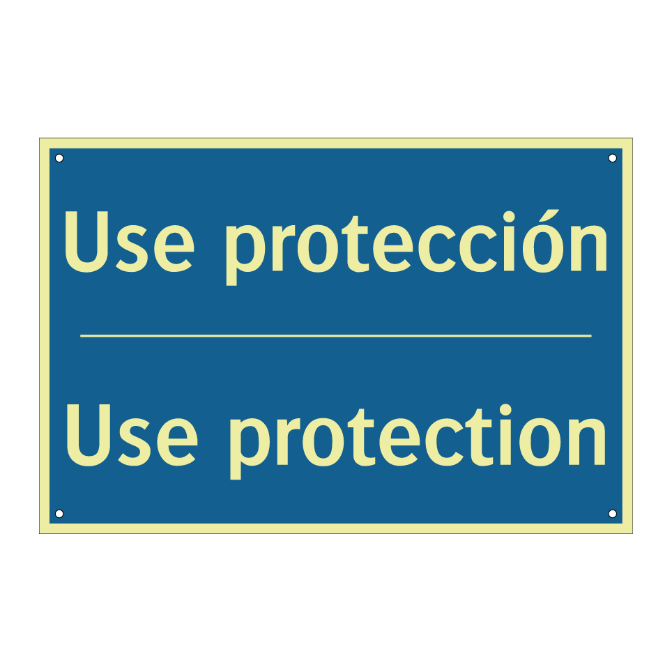 Use protección - Use protection