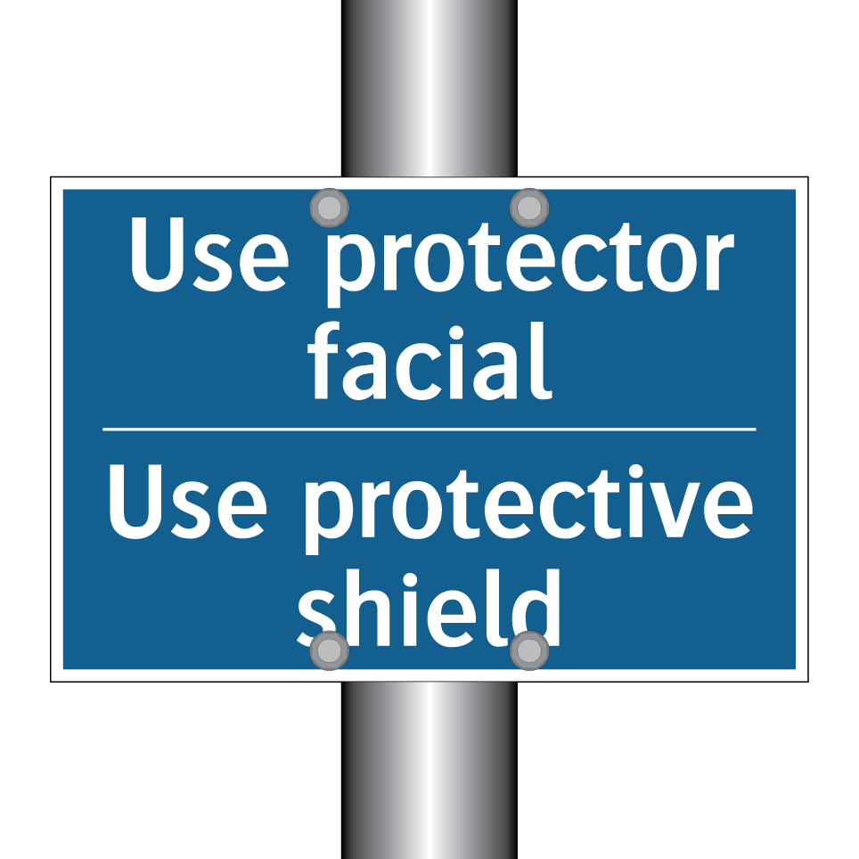 Use protector facial - Use protective shield