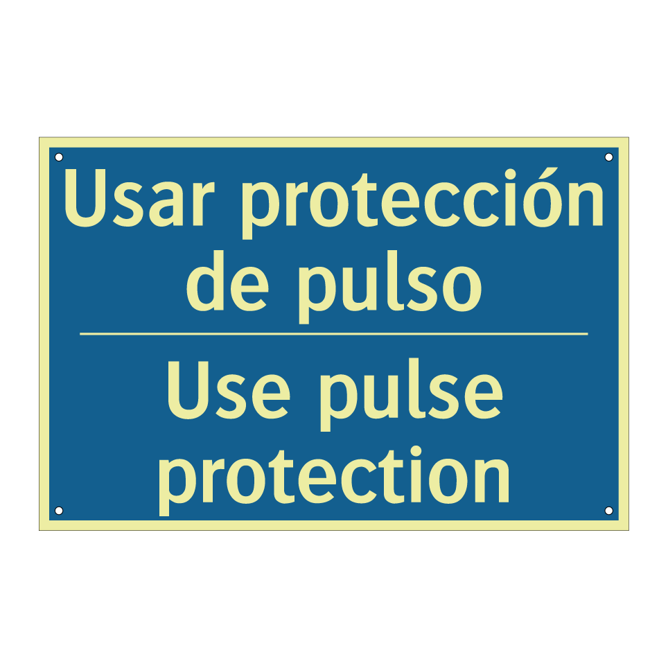 Usar protección de pulso - Use pulse protection