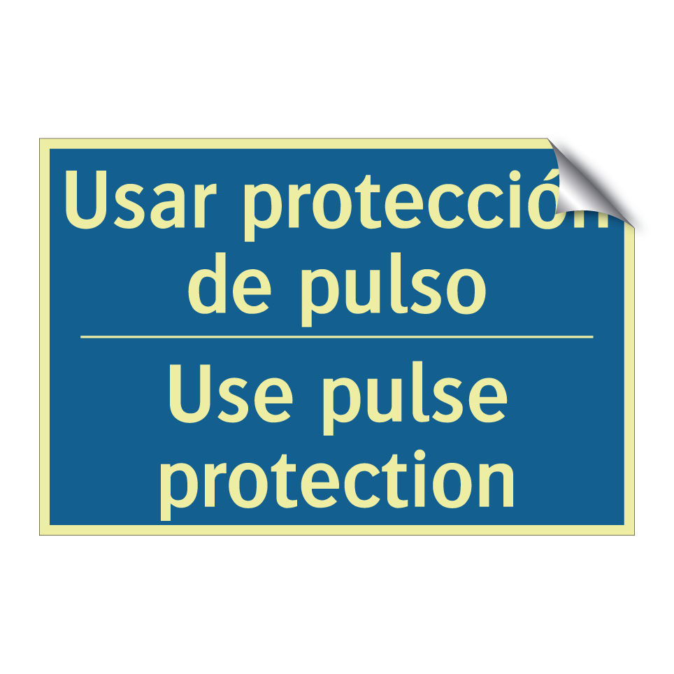 Usar protección de pulso - Use pulse protection