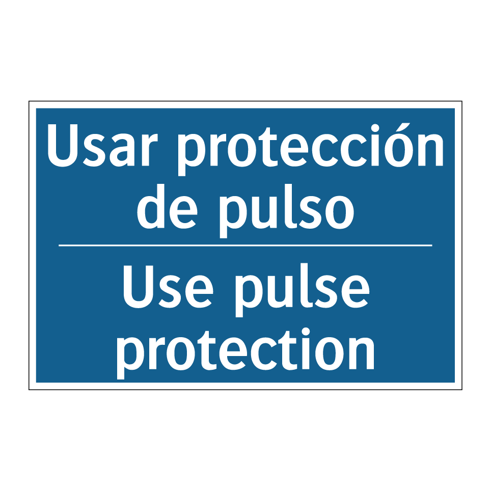 Usar protección de pulso - Use pulse protection