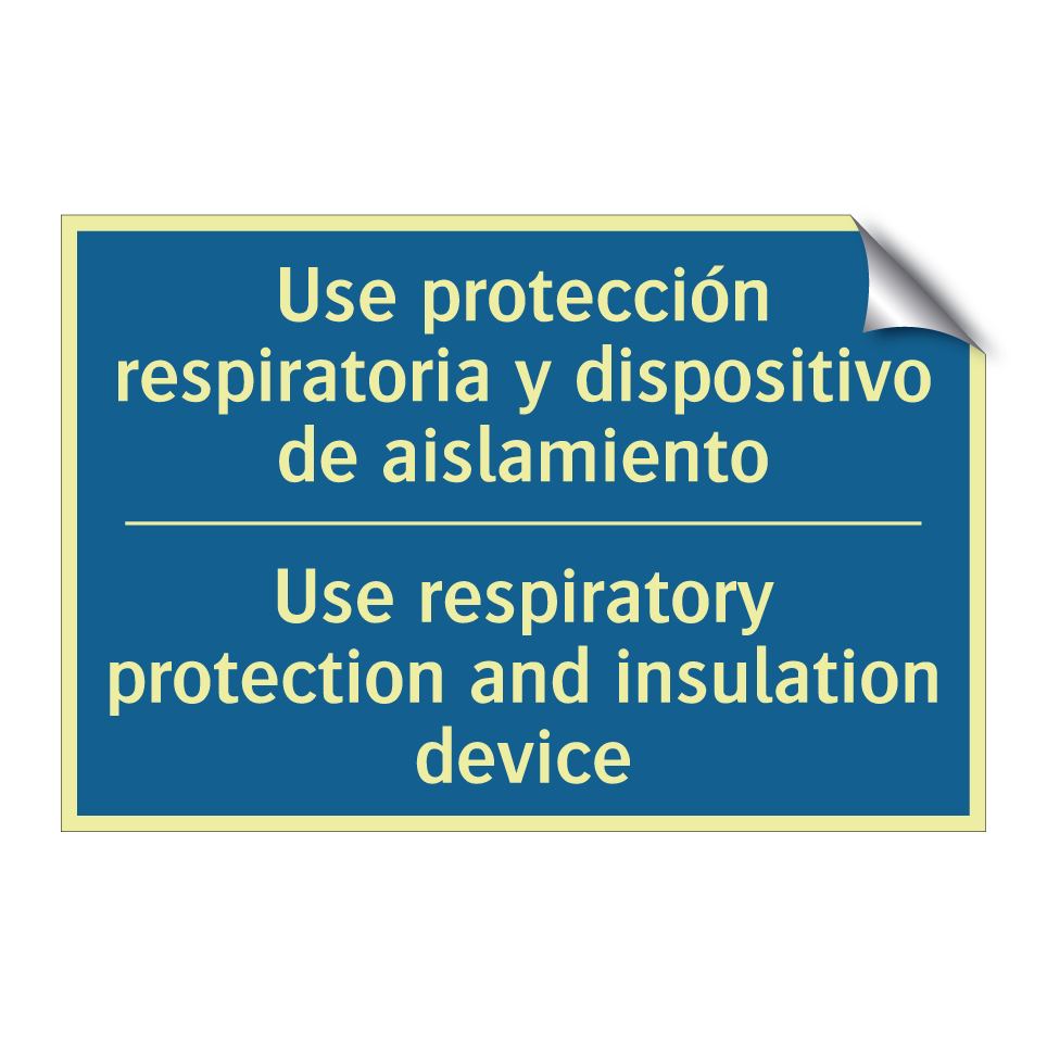 Use protección respiratoria y  /.../ - Use respiratory protection and  /.../