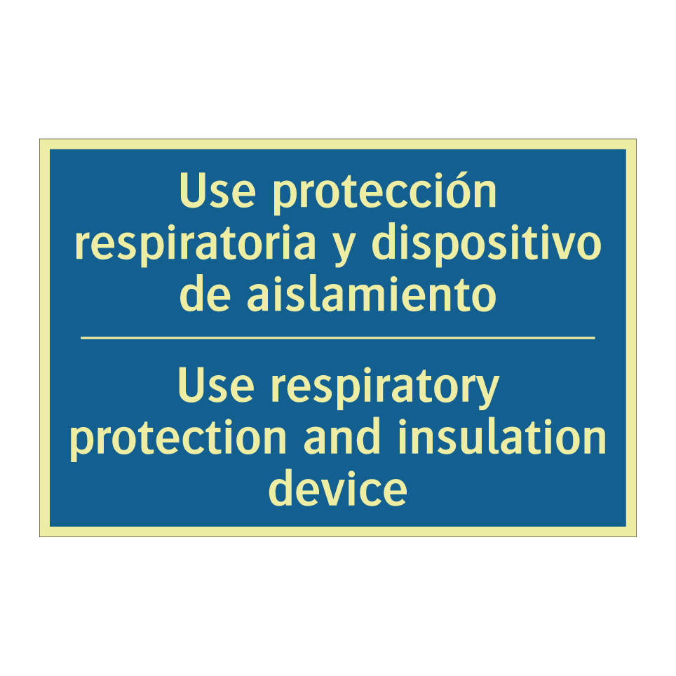 Use protección respiratoria y  /.../ - Use respiratory protection and  /.../