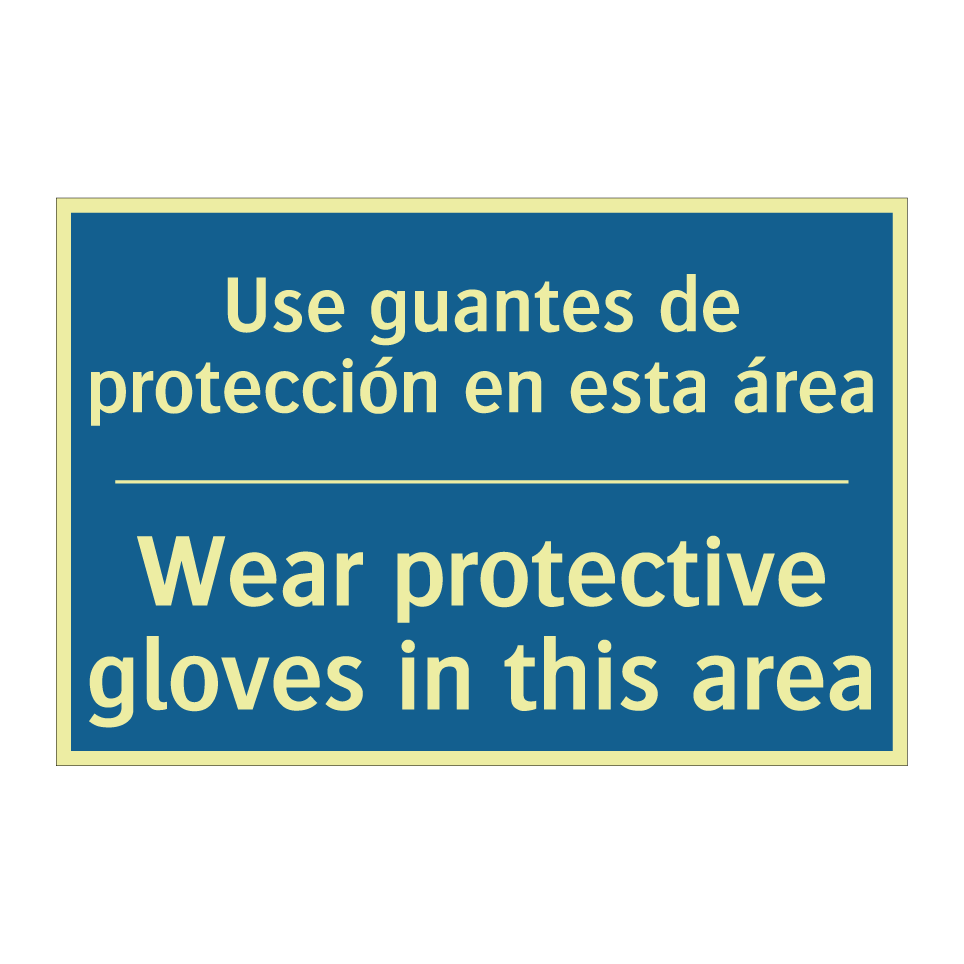 Use guantes de protección en esta  /.../ - Wear protective gloves in this  /.../