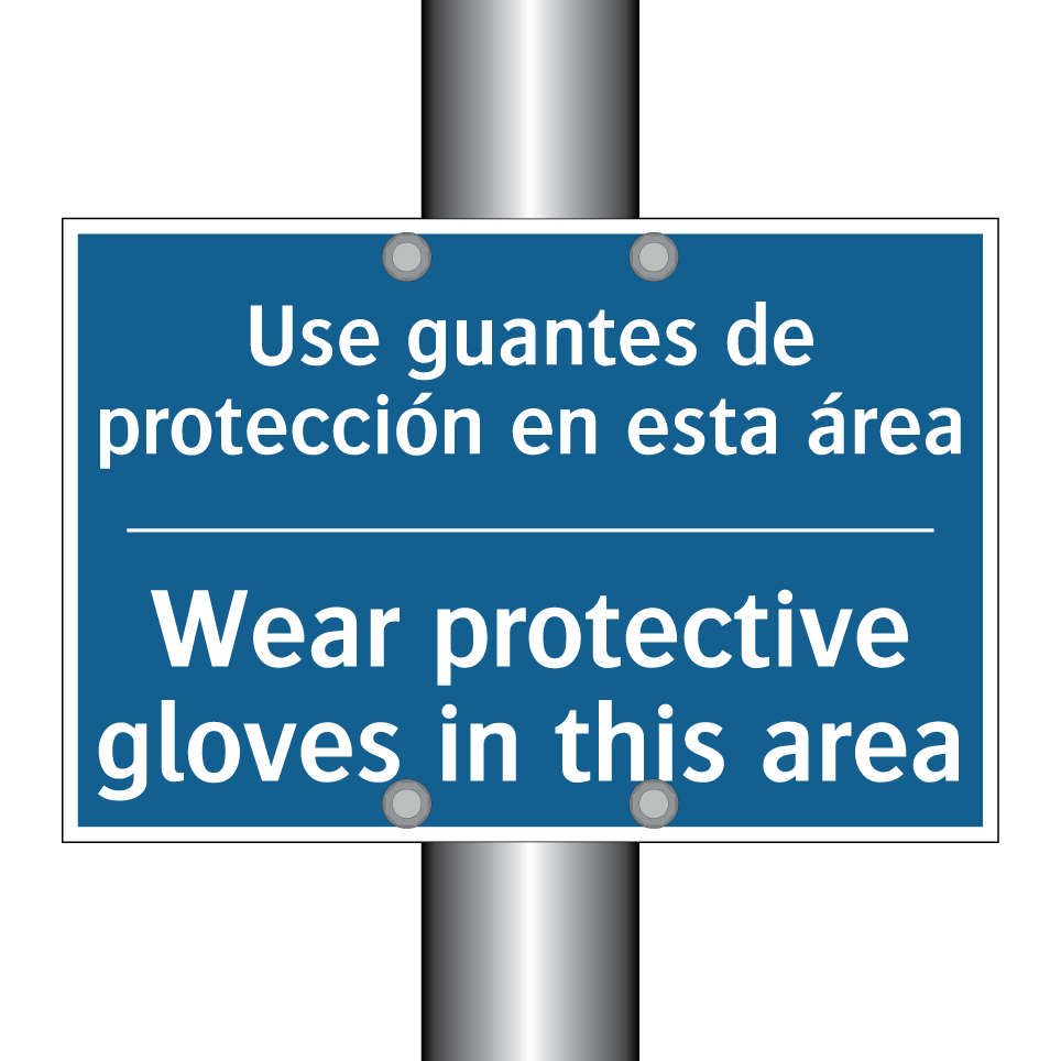 Use guantes de protección en esta  /.../ - Wear protective gloves in this  /.../