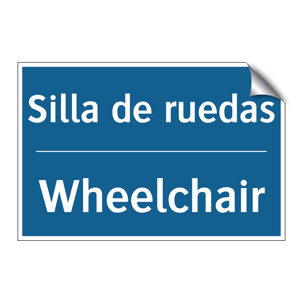 Silla de ruedas - Wheelchair