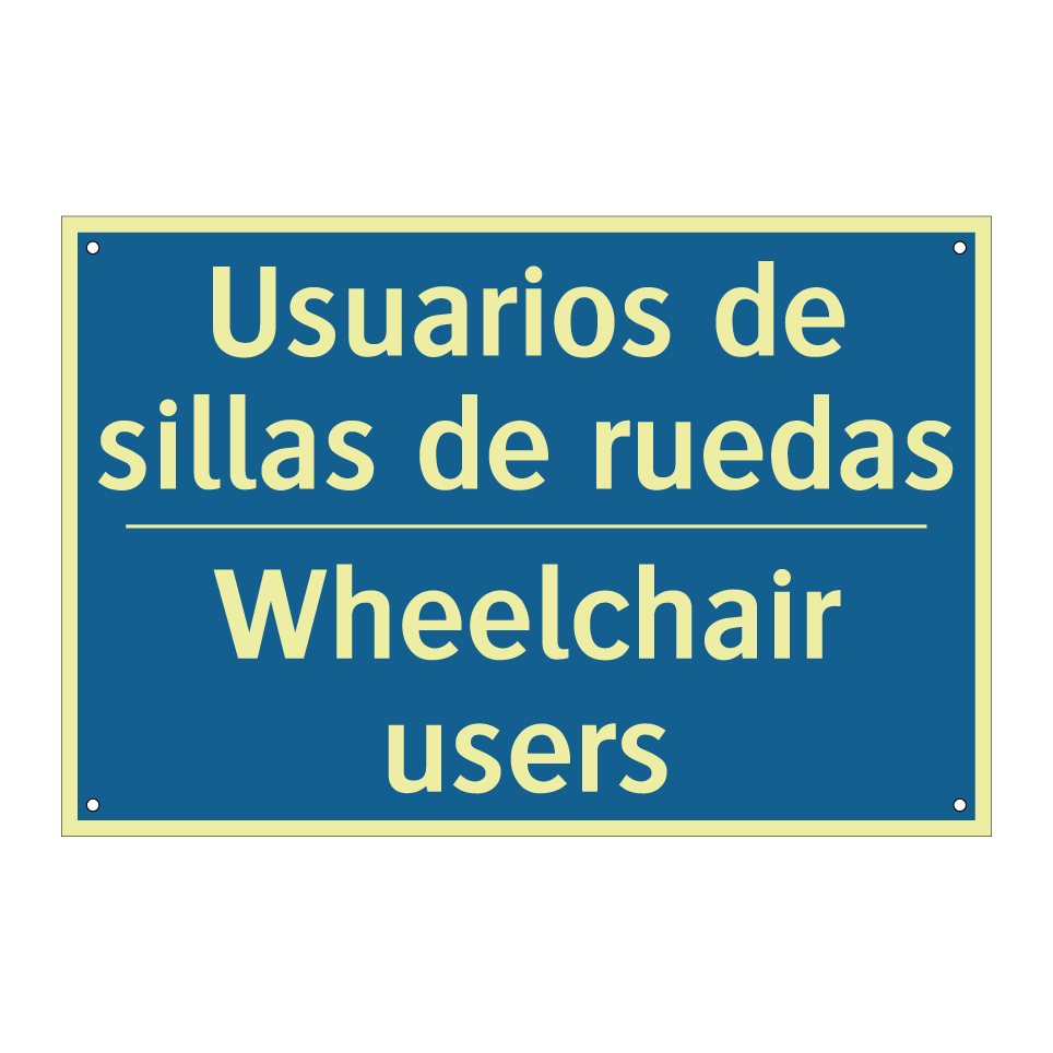 Usuarios de sillas de ruedas - Wheelchair users