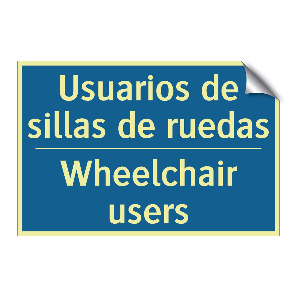 Usuarios de sillas de ruedas - Wheelchair users