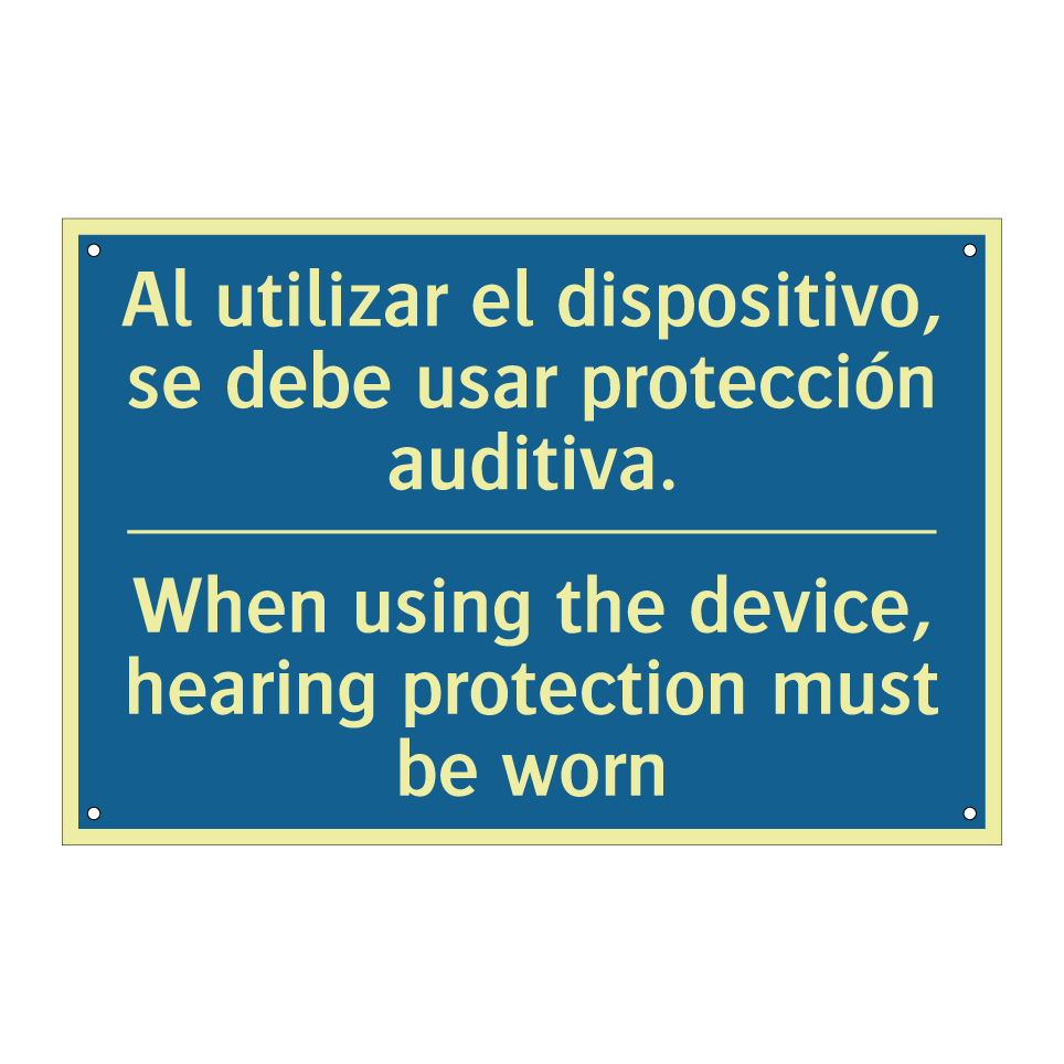 Al utilizar el dispositivo, se  /.../ - When using the device, hearing  /.../