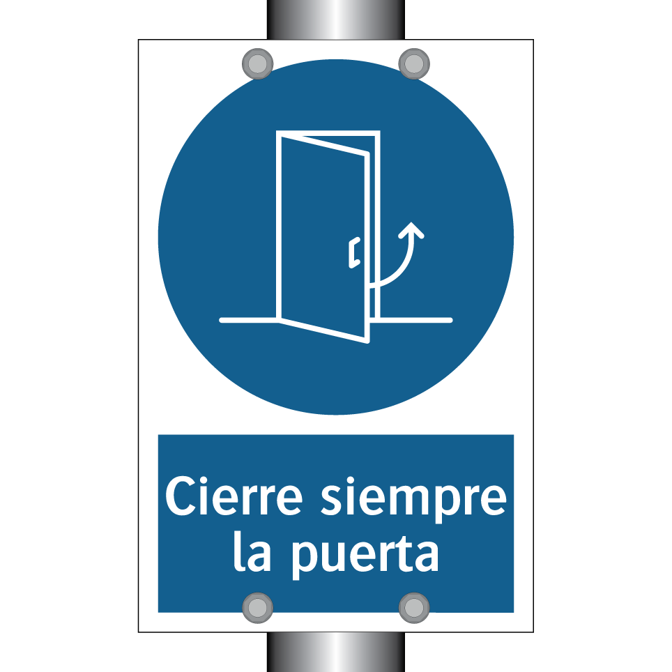 Cierre siempre la puerta