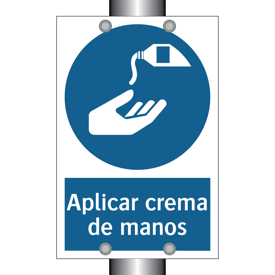 Aplicar crema de manos