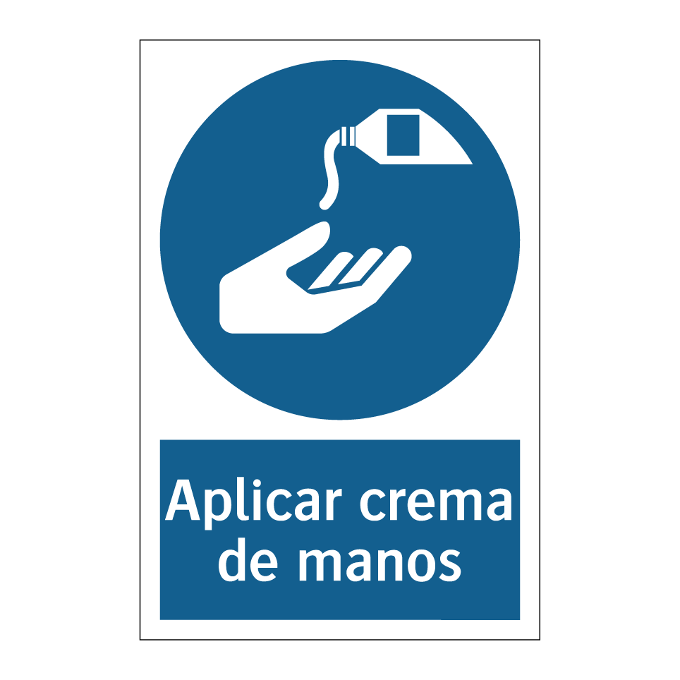 Aplicar crema de manos