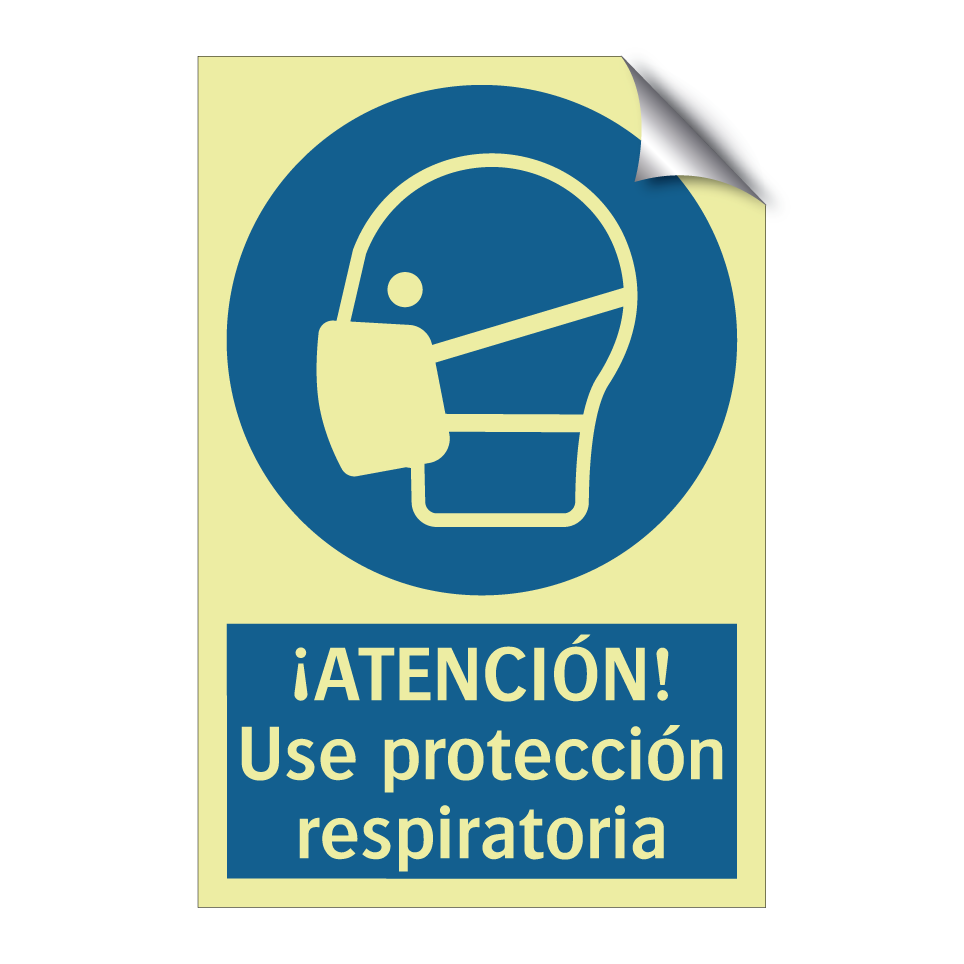 ¡ATENCIÓN! Use protección respiratoria