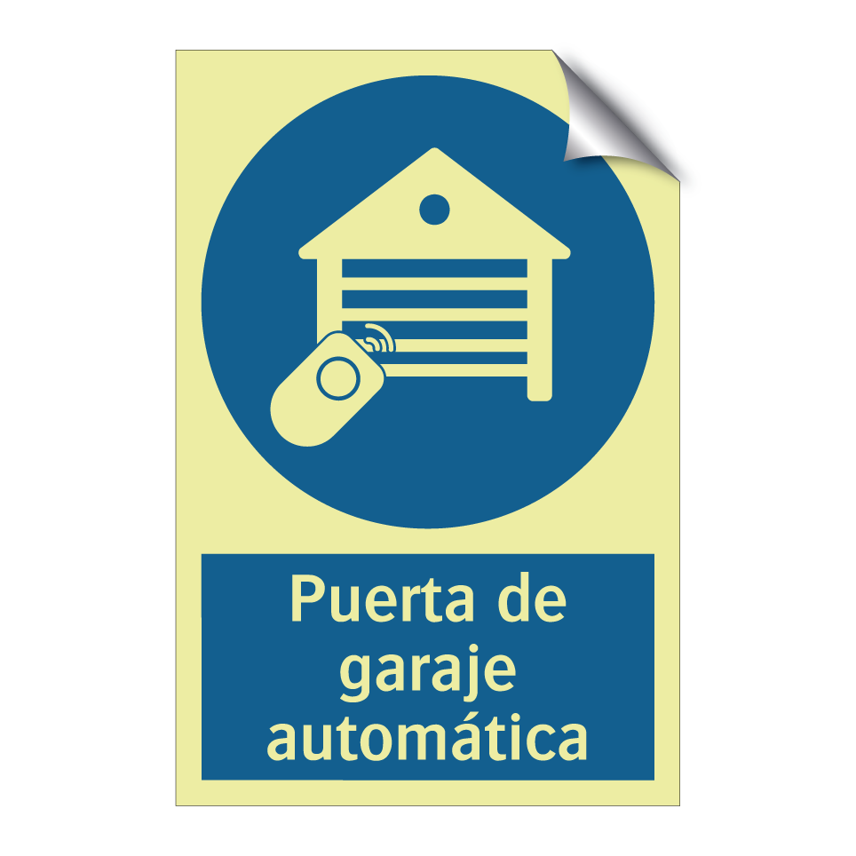 Puerta de garaje automática