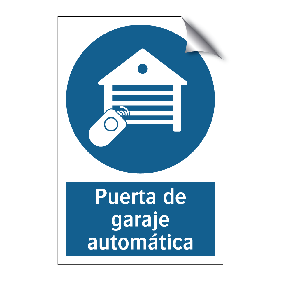Puerta de garaje automática