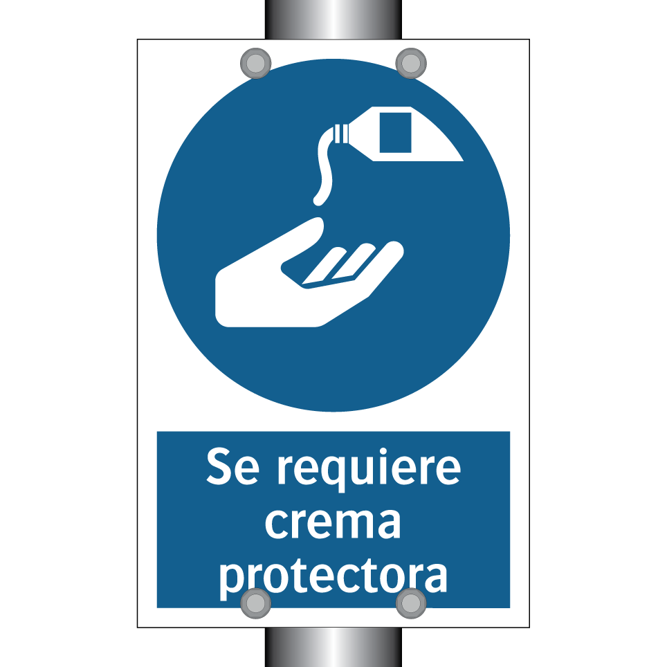 Se requiere crema protectora