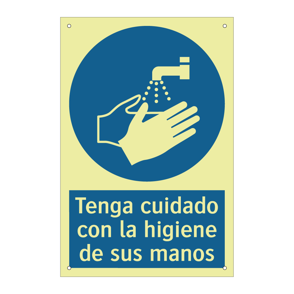 Tenga cuidado con la higiene de sus manos