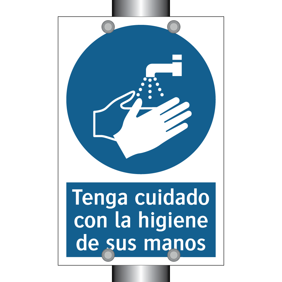 Tenga cuidado con la higiene de sus manos