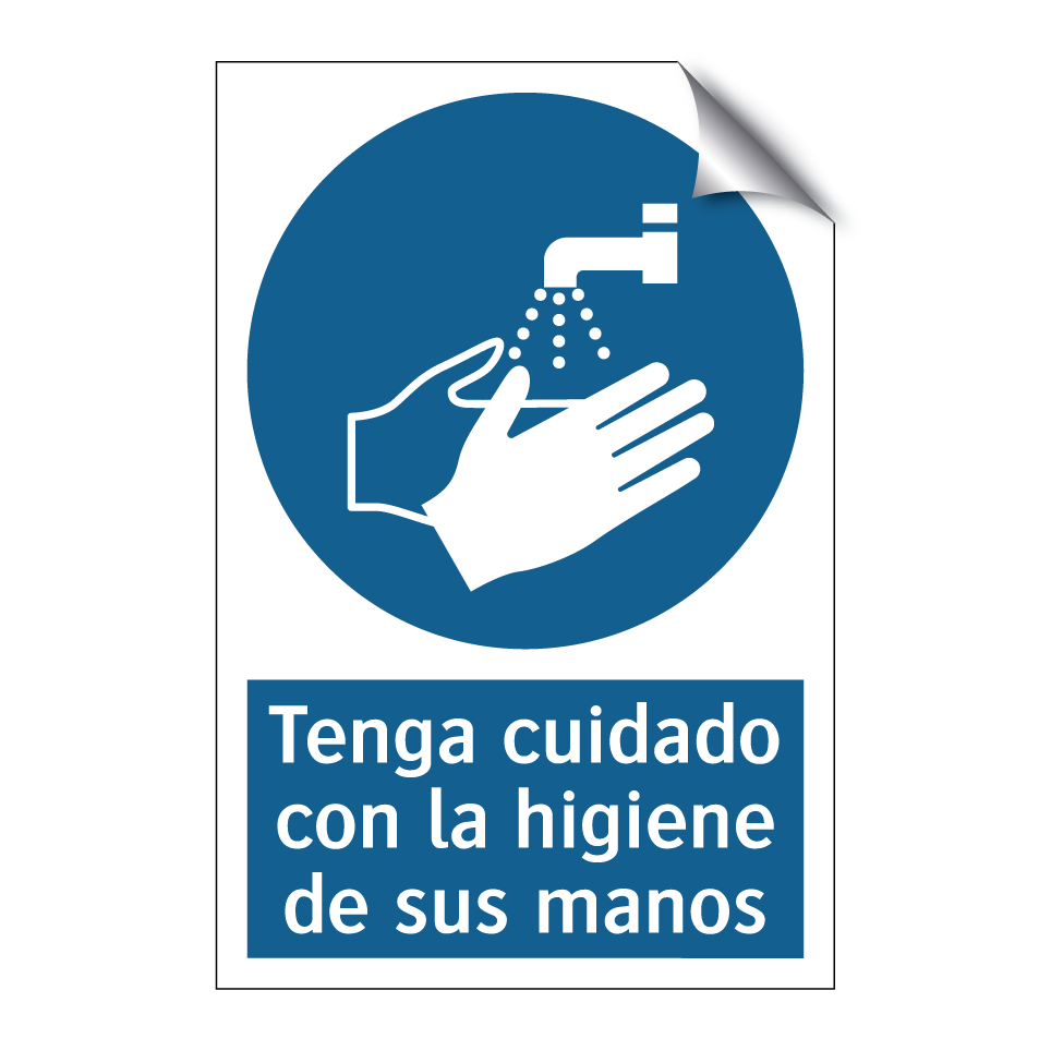 Tenga cuidado con la higiene de sus manos