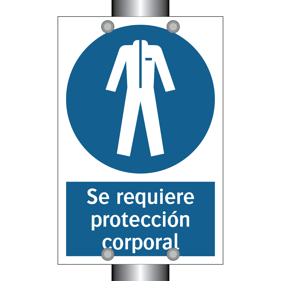 Se requiere protección corporal