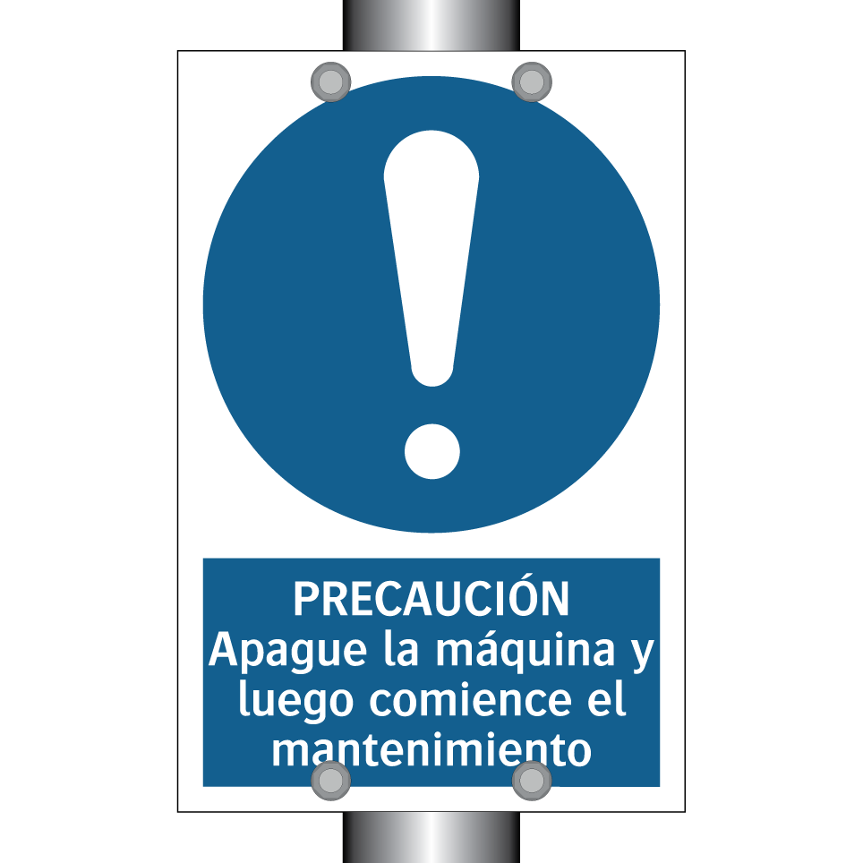 PRECAUCIÓN Apague la máquina y luego comience el mantenimiento