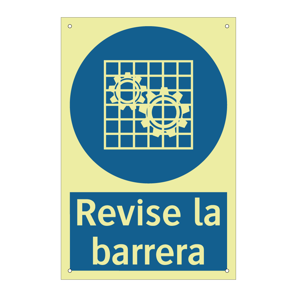 Revise la barrera
