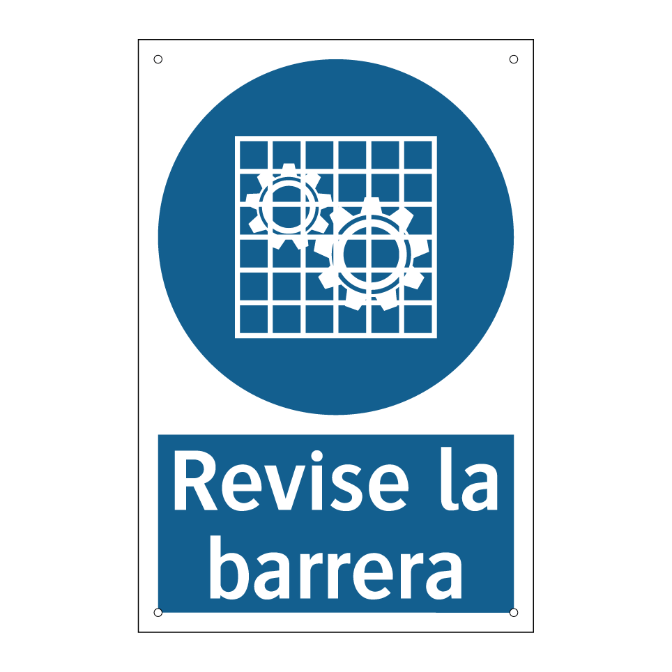 Revise la barrera