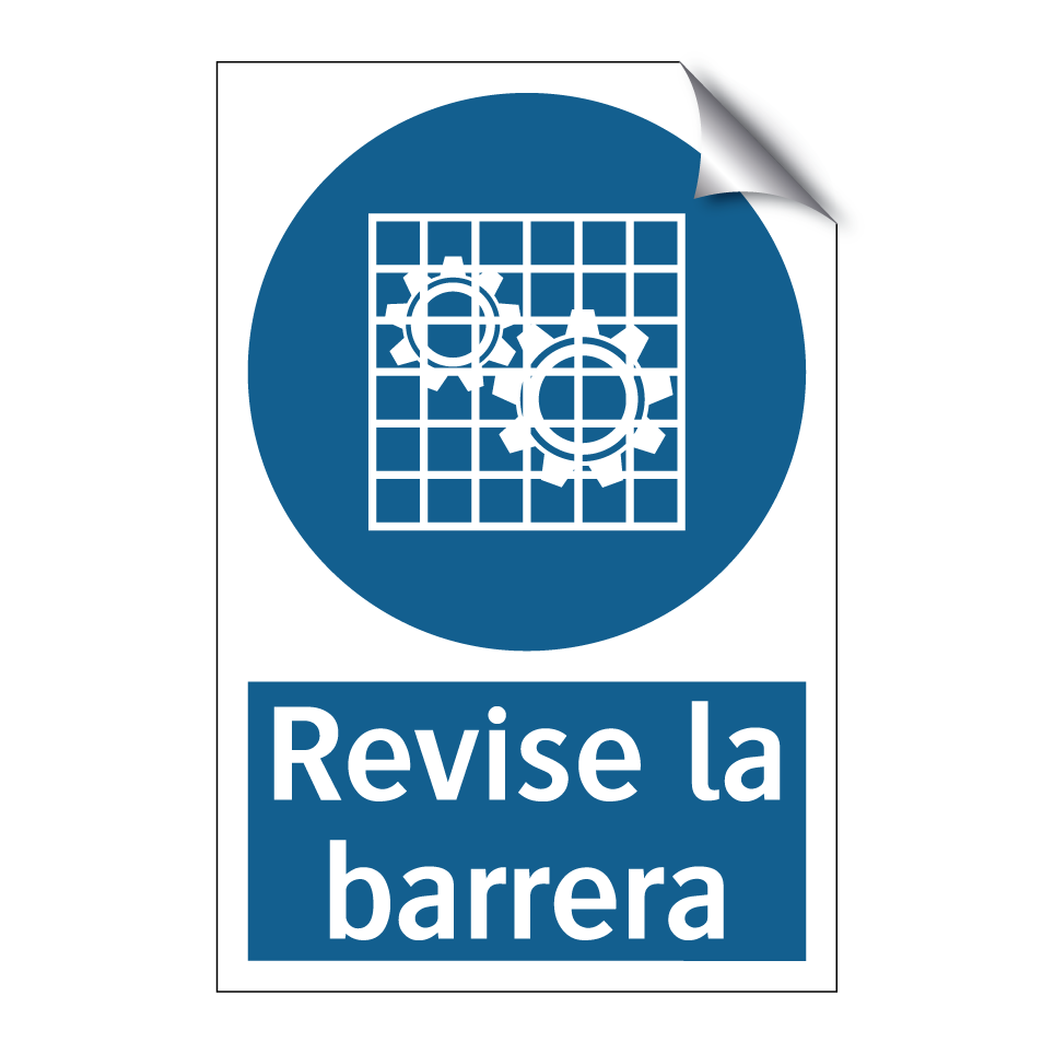 Revise la barrera