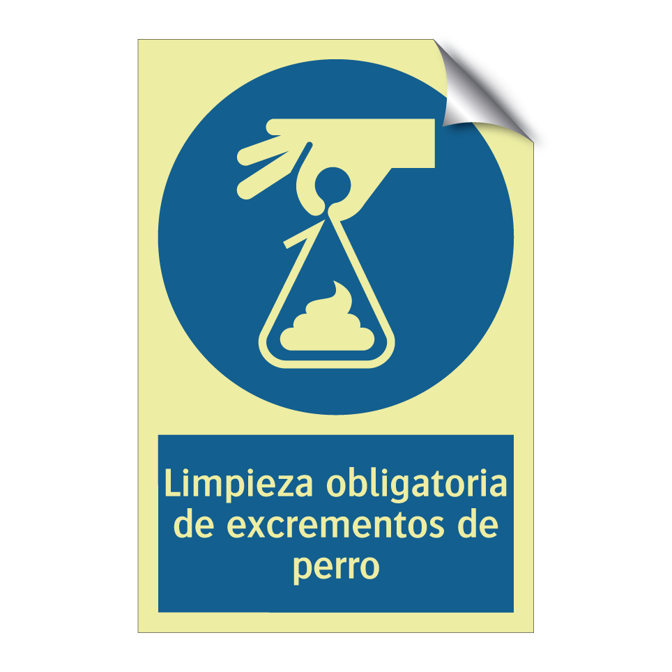 Limpieza obligatoria de excrementos de perro