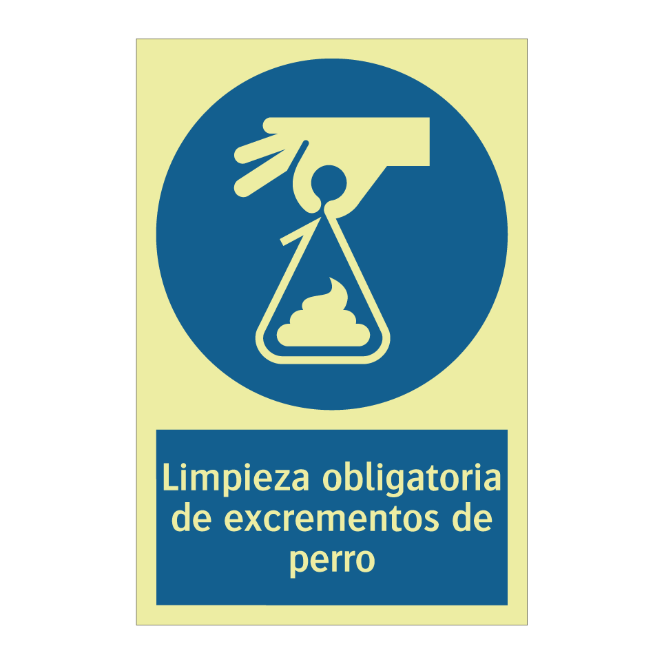 Limpieza obligatoria de excrementos de perro