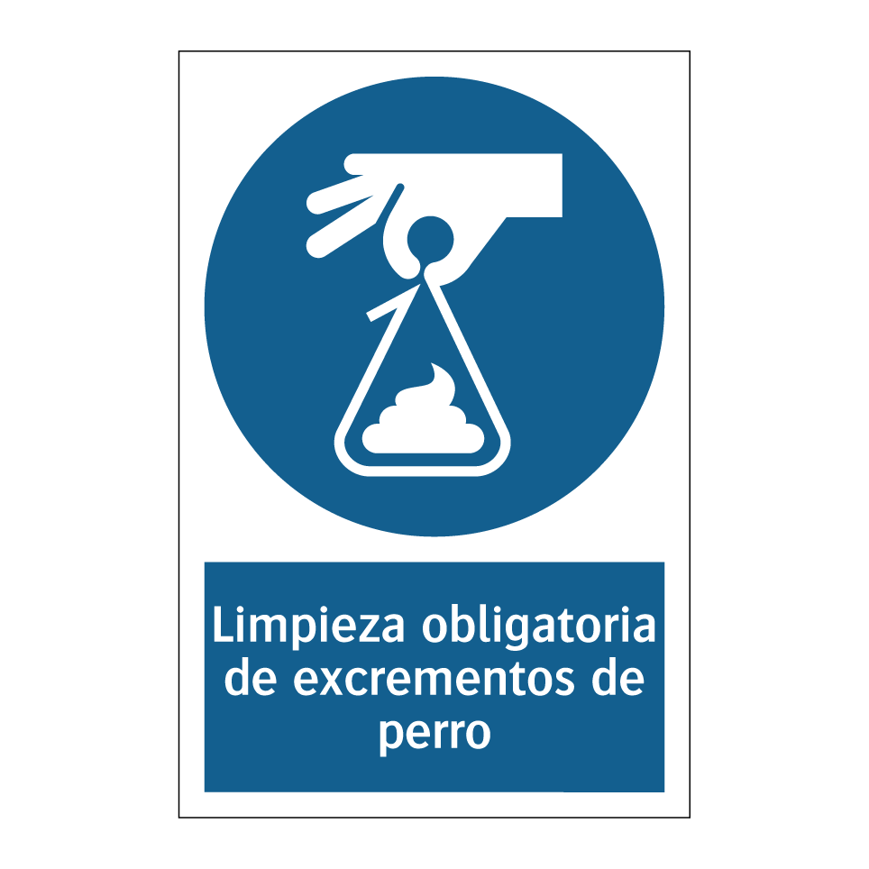 Limpieza obligatoria de excrementos de perro
