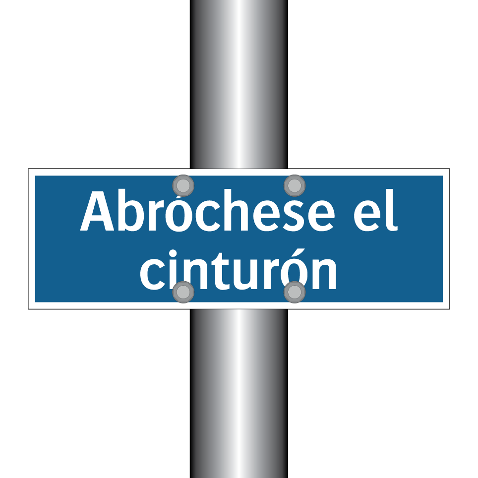 Abróchese el cinturón